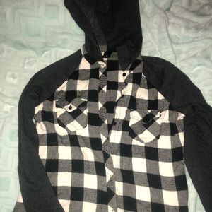 Zumiez hooded flannel